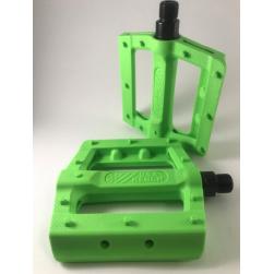 KENCH Slim nylon PC green pedals