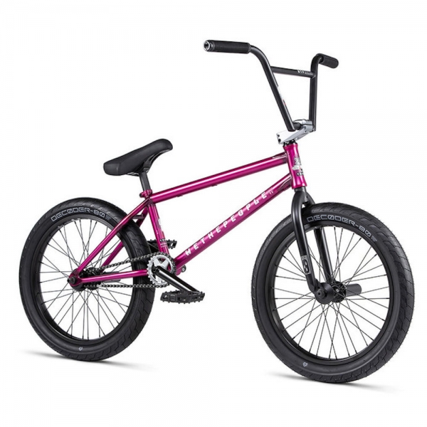 Велосипед BMX WeThePeople TRUST FC 2020 20.75 полупрозрачный ягодный розовый