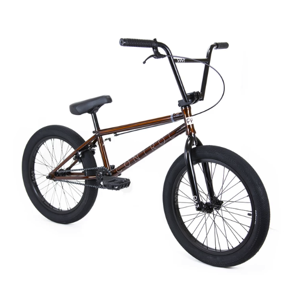 Велосипед BMX CULT CONTROL 2020 20.75 прозрачный коричневый