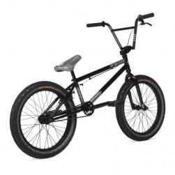 Велосипед BMX STOLEN OVERLORD 2020 20.25 черный с отражающим серым