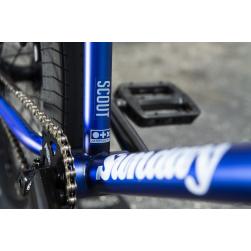Sunday Scout 2020 20.75 matte translucent blue BMX bike
