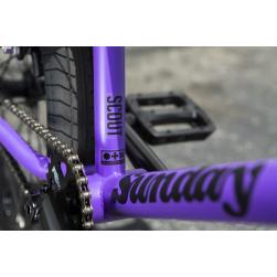Sunday Scout 2020 21 matte grape soda BMX bike