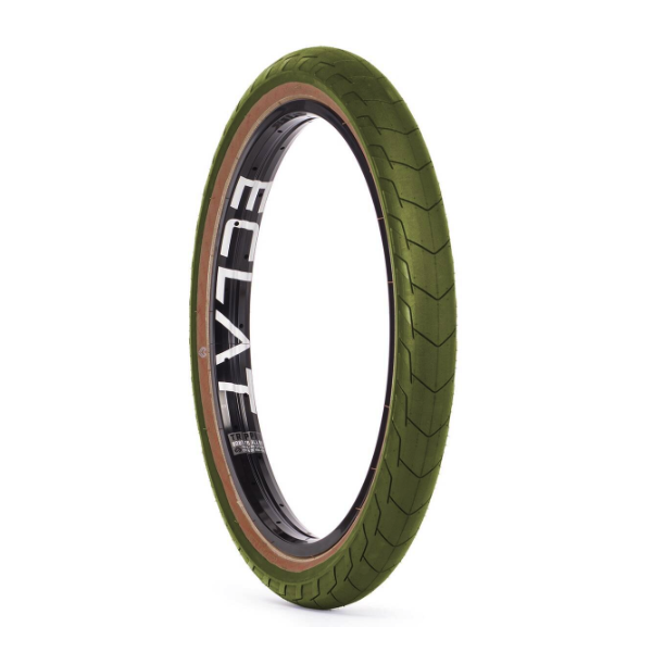 Eclat Decoder High Pressure 2.3 Army Green BMX Tire