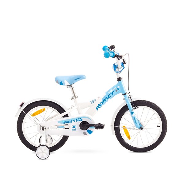 Велосипед Romet Diana 16 (блакитний з білим)