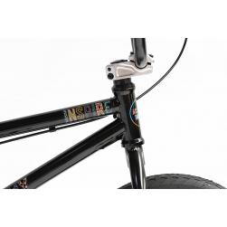 Велосипед BMX Academy Inspire 16 2020 чорний з веселкою