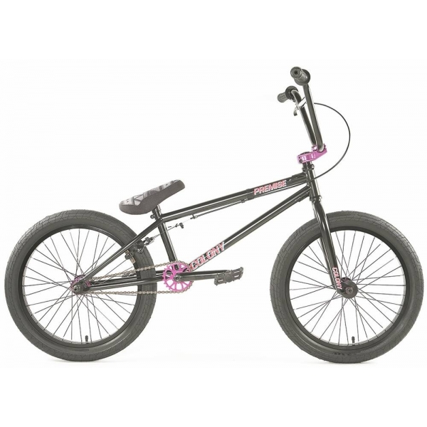 Велосипед BMX Colony Premise 2020 20.75 черный с фиолетовым