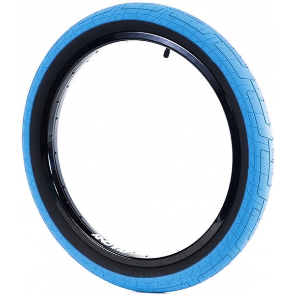 Покрышка BMX Colony Grip Lock 2.35 синяя с черным кордом