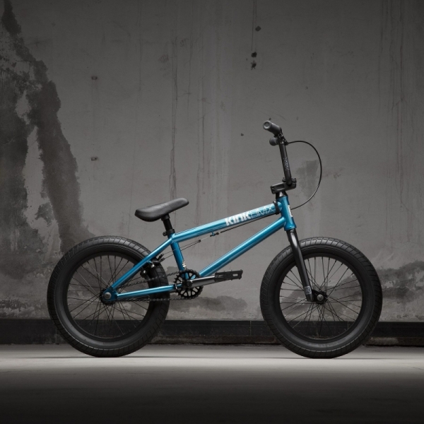Велосипед BMX KINK Carve 16 2021 блакитний