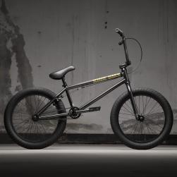Велосипед BMX KINK Gap 2021 20.5 чорний прозорий