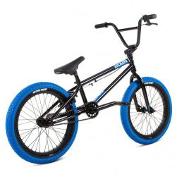 Велосипед BMX Stolen 2021 AGENT 18 черный с синим