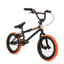 Велосипед BMX Stolen 2021 AGENT 14 черный с оранжевым