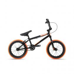Велосипед BMX Stolen 2021 AGENT 14 чорний з оранжевим