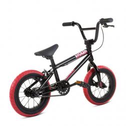 Велосипед BMX Stolen 2021 AGENT 12 чорний з червоним
