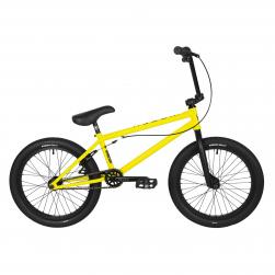Kench Street CRO-MO 2021 20.75 yellow BMX bike