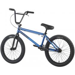 Велосипед BMX Mankind Sureshot 2021 20.5 матовий прозорий синій