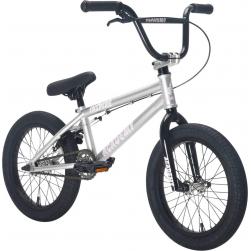 Велосипед BMX Academy Inspire 16 2021 серебро с черным
