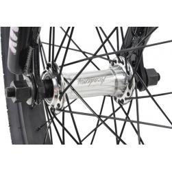 Велосипед BMX Academy Inspire 16 2021 серебро с черным