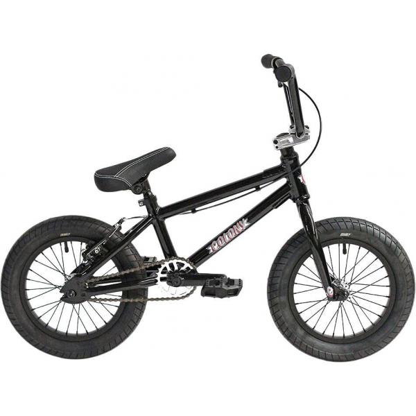 Велосипед BMX Colony Horizon 14 2021 черный с полированным