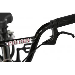 Велосипед BMX Colony Horizon 14 2021 черный с полированным