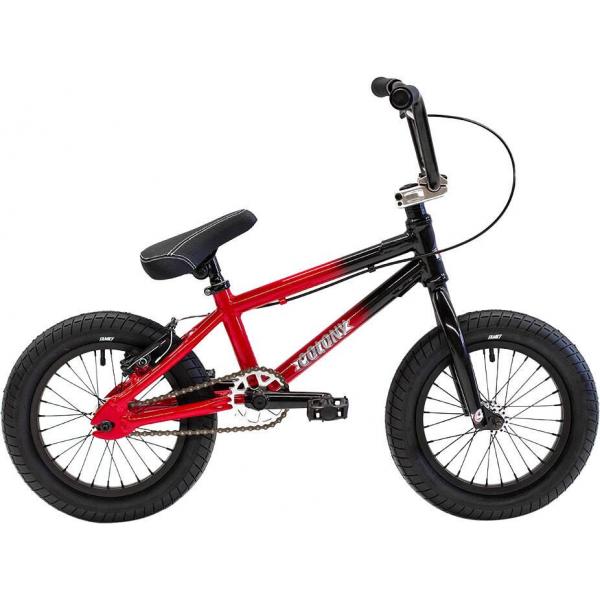 Велосипед BMX Colony Horizon 14 2021 черный с красным