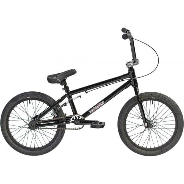 Велосипед BMX Colony Horizon 18 2021 черный с полированным