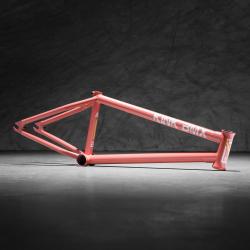 Рама KINK BMX Crosscut 21 розовая