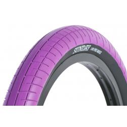 Sunday Street Sweeper 2.4 purple with black wall tire