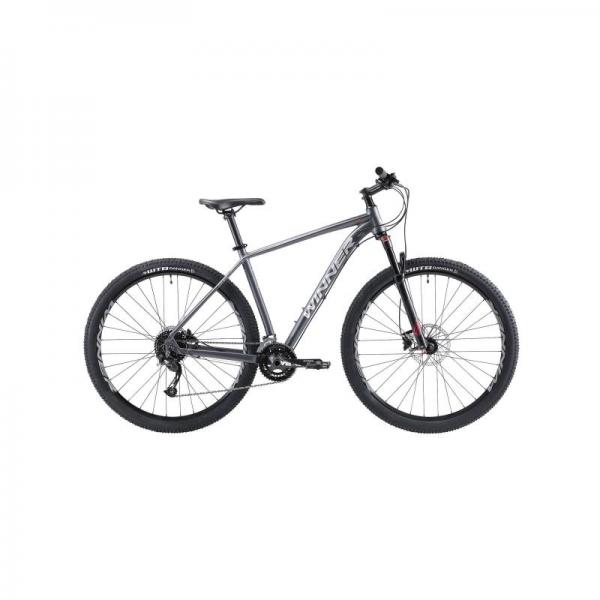 Велосипед WINNER 29" SOLID-WRX 20″ Серый 2021