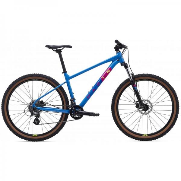 Горный велосипед 29" Marin BOBCAT TRAIL 3 рама - L 2021 Gloss Bright Blue/Dark Blue/Yellow/Magenta