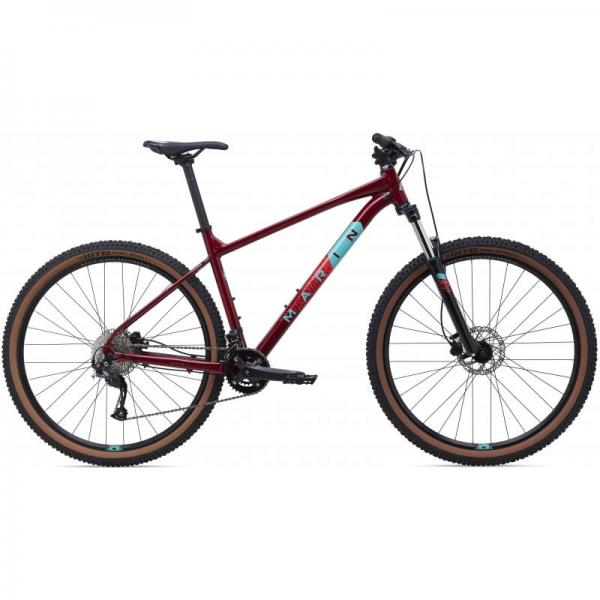 Горный велосипед 29" Marin BOBCAT TRAIL 4 рама - M 2021 Gloss Crimson/Teal/Red