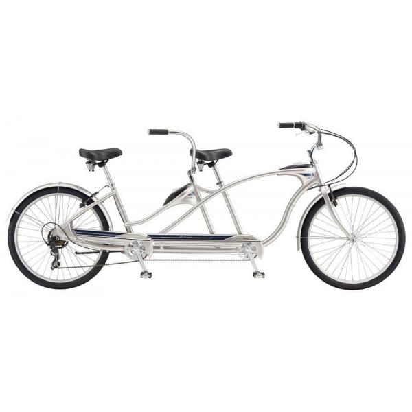 Городской велосипед 26" Schwinn Tango Tandem 2020 silver