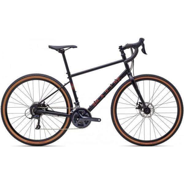 Гравийный велосипед 28" Marin FOUR CORNERS рама - L 2021 Satin Black/Red