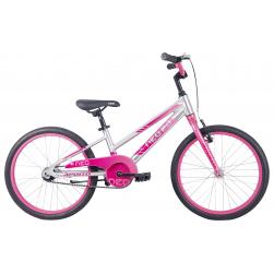Детский велосипед 20" Apollo NEO girls Brushed Alloy/Pink/Dark Pink Fade