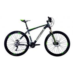 Велосипед Corratec X-VERT S 650B 0.3 44 cm matt gray/white/green