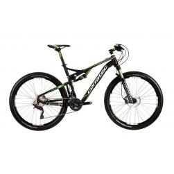 Велосипед Corratec Inside Link 65 Z 44 cm matt black/green/white