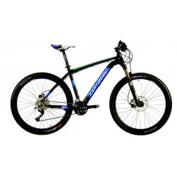 Велосипед Corratec X-VERT S 650B 0.4 54 cm black/green/blue