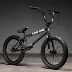 Велосипед BMX Kink Curb 2022 20 матовый полуночный черный