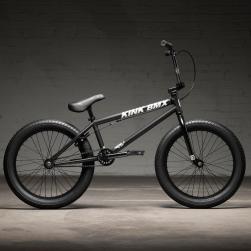 Велосипед BMX Kink Curb 2022 20 матовый полуночный черный