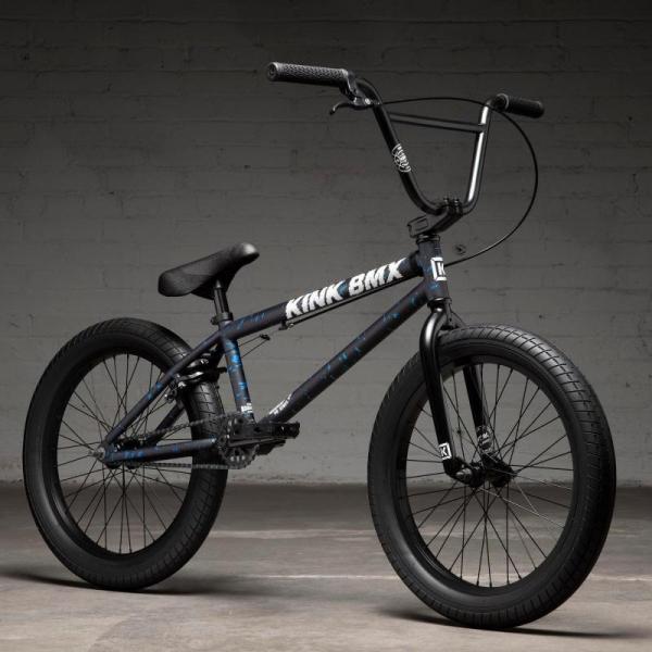 Велосипед BMX Kink Curb 2022 20 матовый кровавый синий
