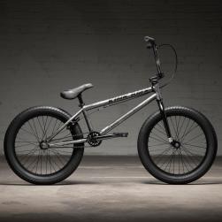 Велосипед BMX Kink Curb 2022 20 матовый серебряный