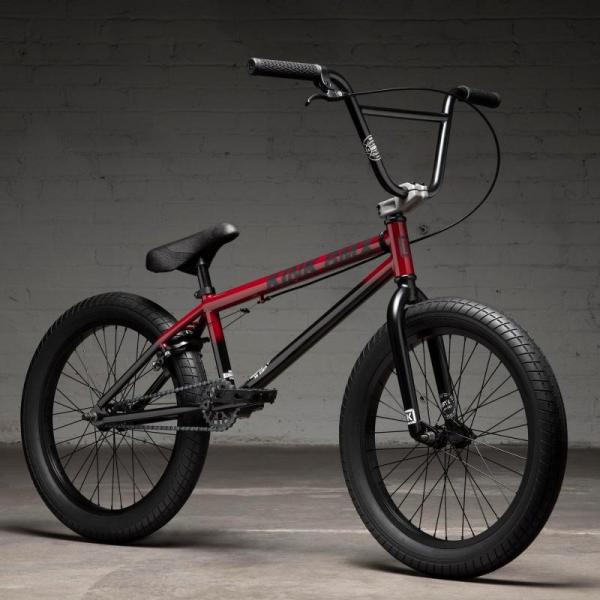 Велосипед BMX Kink Curb 2022 20 матовый кровавый оранжевый