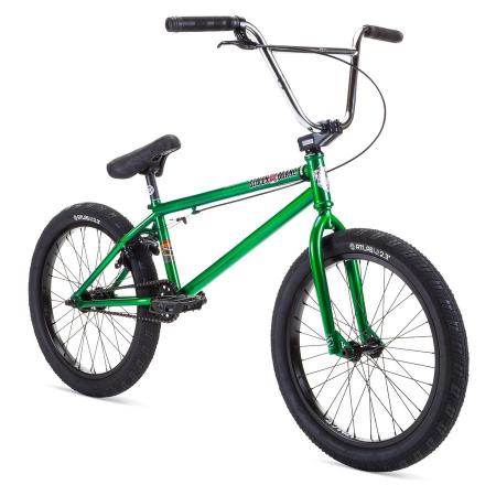 Велосипед BMX Stolen 2023 HEIST 21 зеленый с хром
