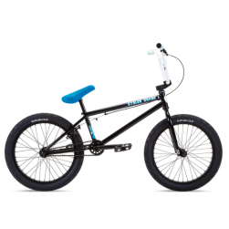 Велосипед BMX Stolen 2021 STEREO 20.75 чорний з синім камуфляжем
