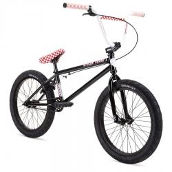Велосипед BMX Stolen 2021 STEREO 20.75 чорний з білим і червоним
