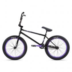 Велосипед BMX Stolen 2021 SINNER FC XLT LHD 21 чорний з лавандовим
